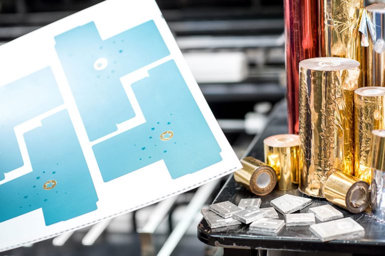 foil printing samples